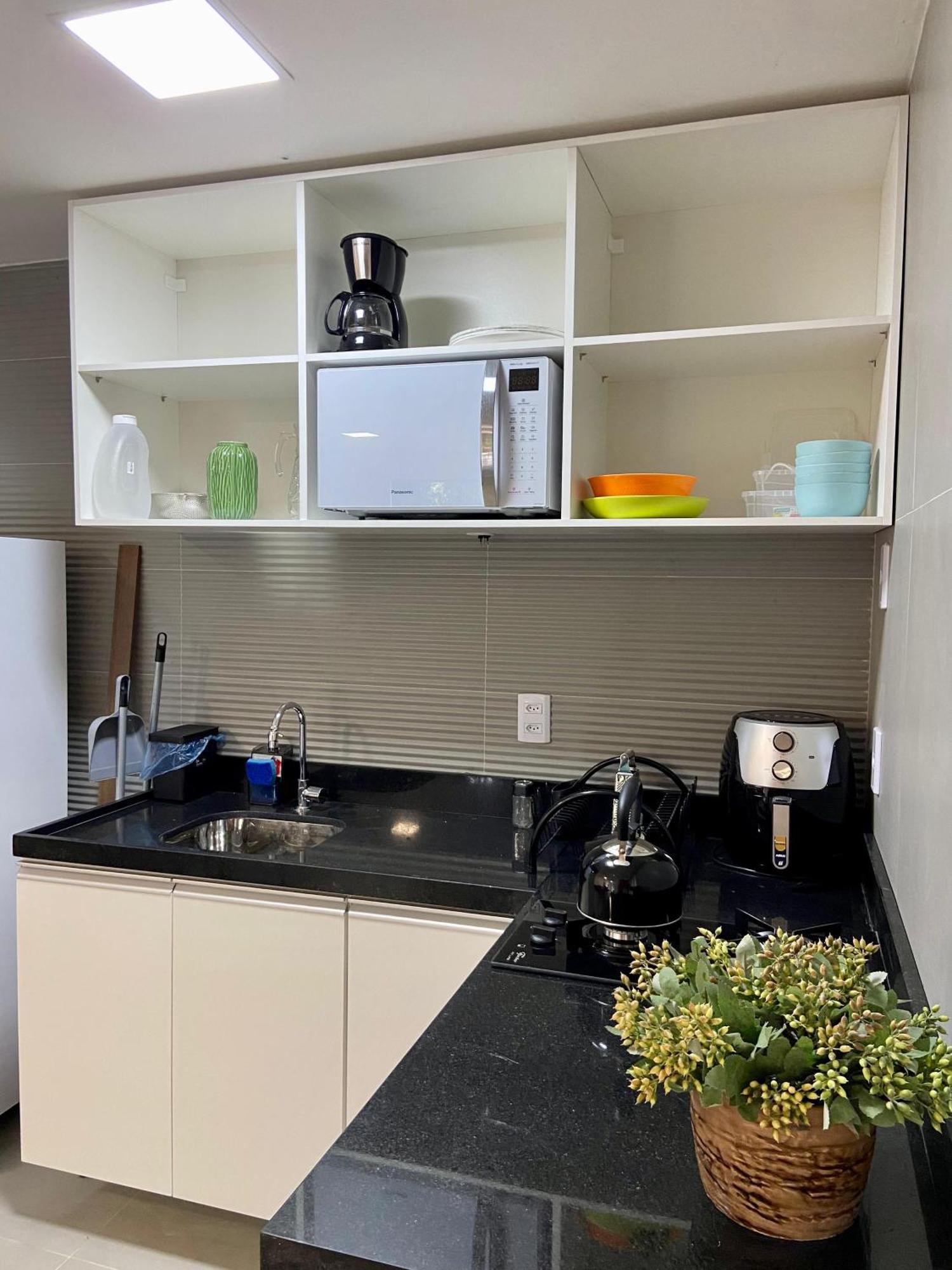 Apartamento Deluxe de 1 Quarto com Vista do Jardim